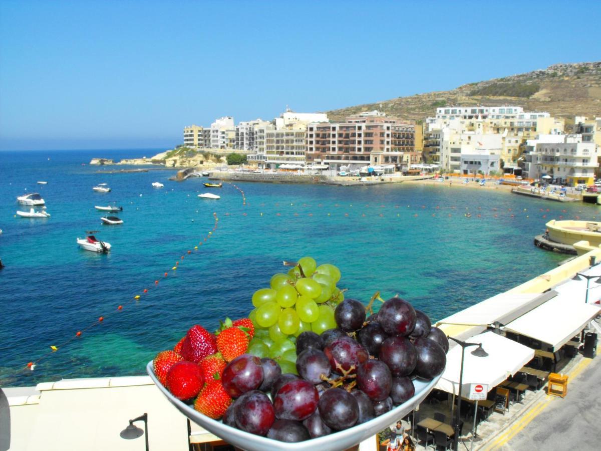 Marsalforn Sea View Beachfront Studio Apartment מראה חיצוני תמונה